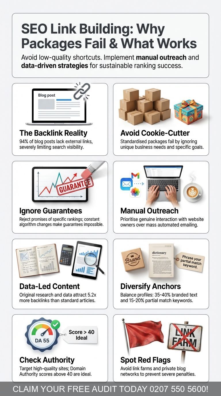 SEO Link Building Packages | Why Most Fail (& What Works)